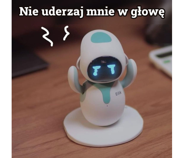 Eilik Desktop Companion Robot Blue - 1593975 - zdjęcie 3